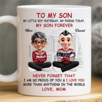 Custom Mug - Personalized Birthday Gifts For Mom, Son, Daughter - My Child My Forever Gift