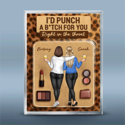 Custom Rectangle Shaped Acrylic Plaque - Personalized Best Friend Birthday Gifts For Women, Besties, Sisters, BFF - Forever Friends In Style