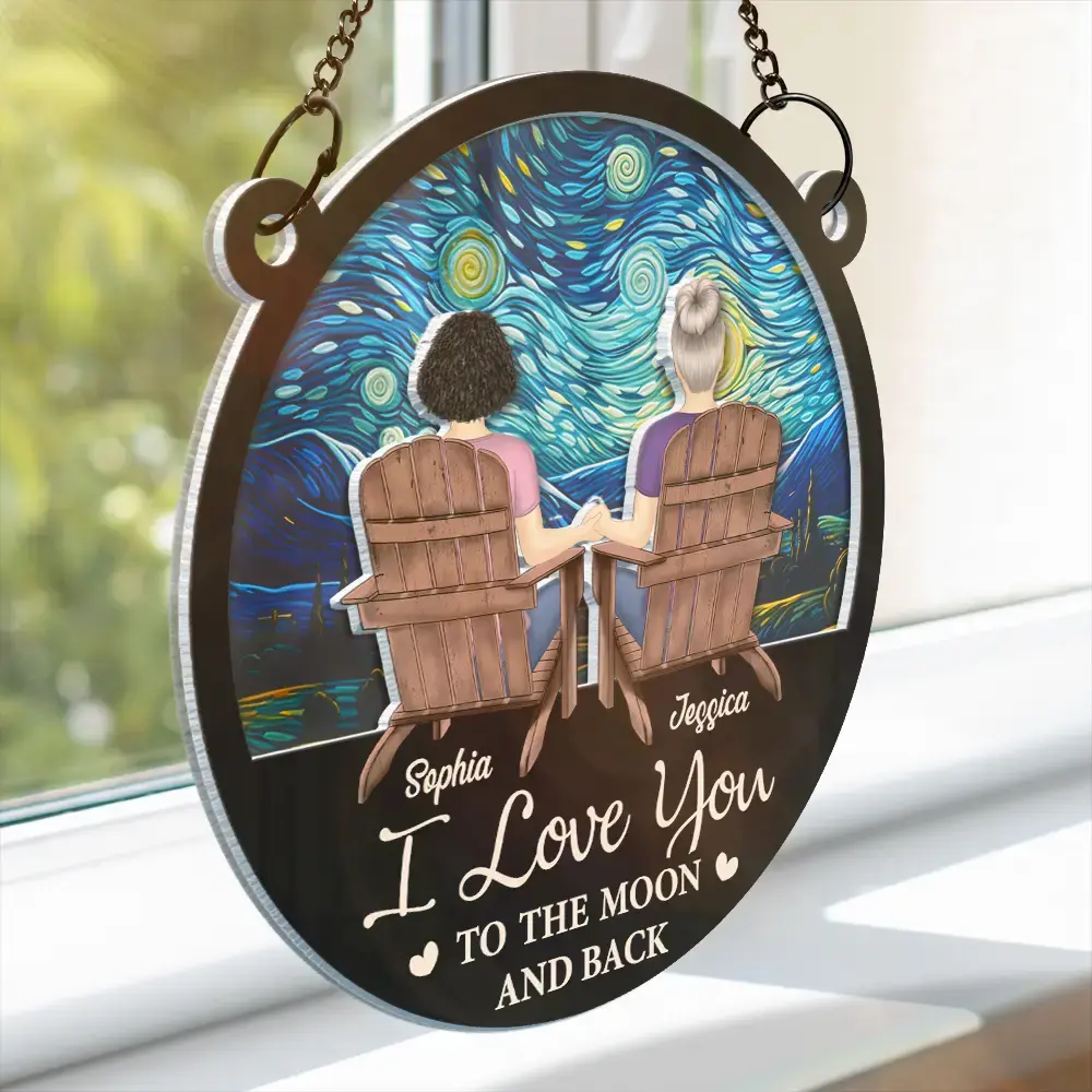 You And Me We Got This Couple - Personalized Window Hanging Suncatcher Ornament Hanging Suncatcher Ornament The Next Custom Gift