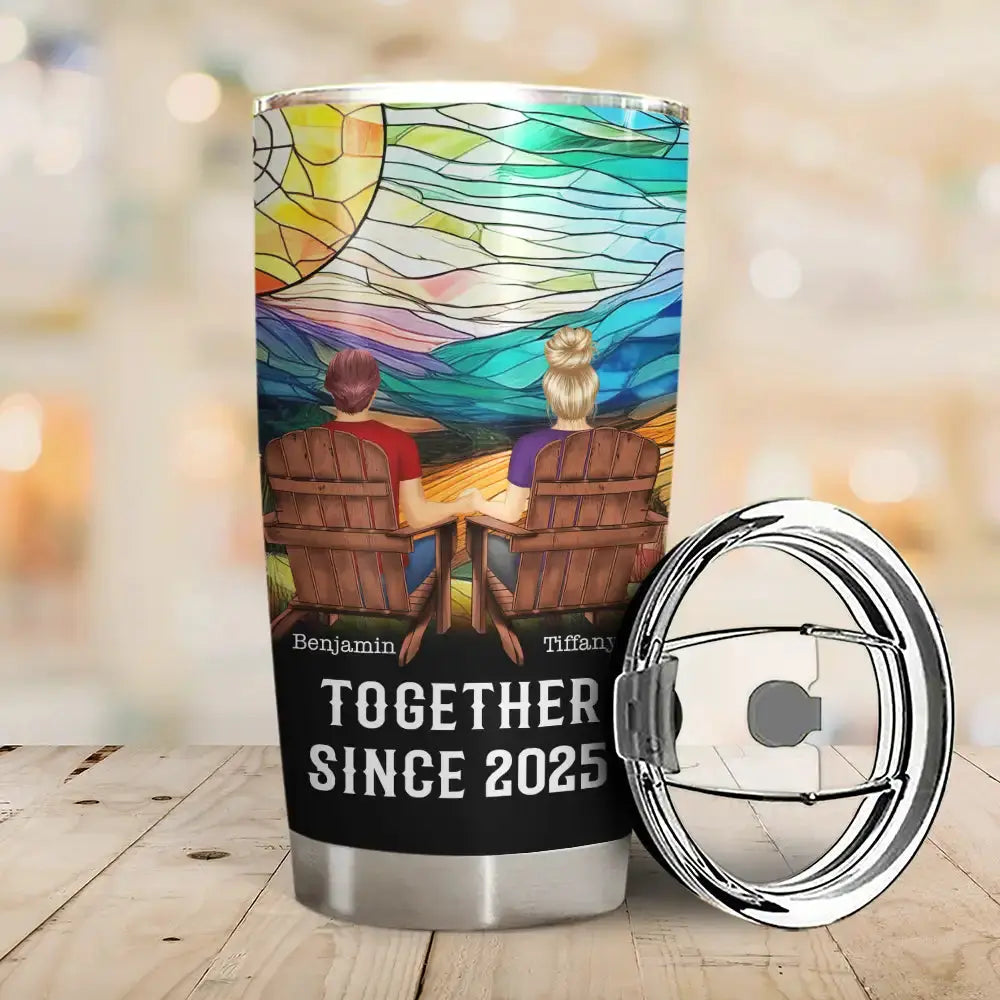 You And Me We Got This Day And Night - Personalized Tumbler Tumbler The Next Custom Gift