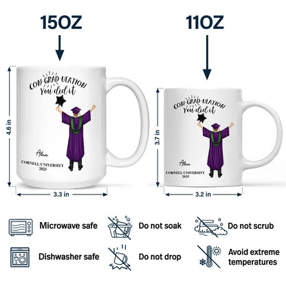 Graduation - You Did It - Personalized Mug
