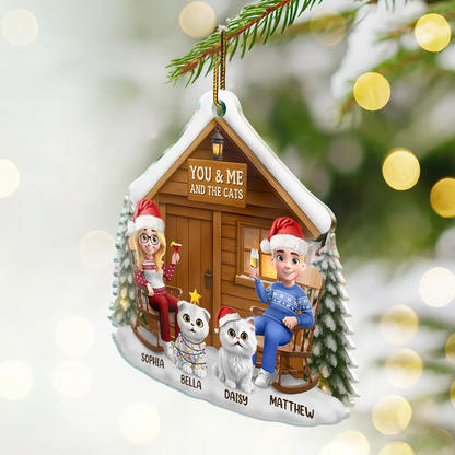 Gia Đình - Hồng Y Mẹ Bố Bà Ông Nội Hồng Y Vòng Tròn Trang Trí