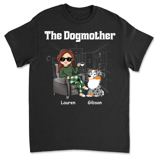 The Dog Mom Dad - Personalized Custom Unisex T-shirt