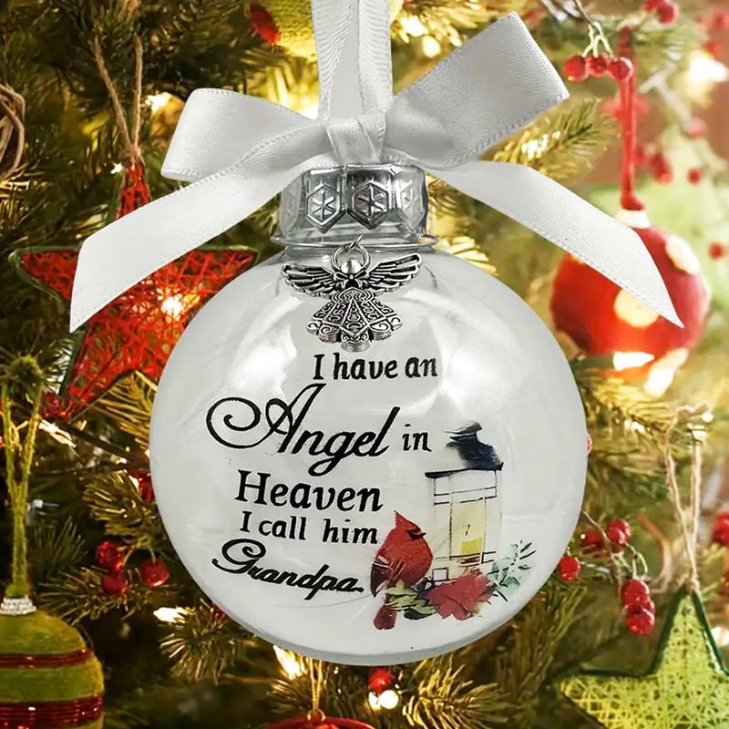 Christmas in Heaven Memorial Ornament Christmas Tree Hanging Ornament