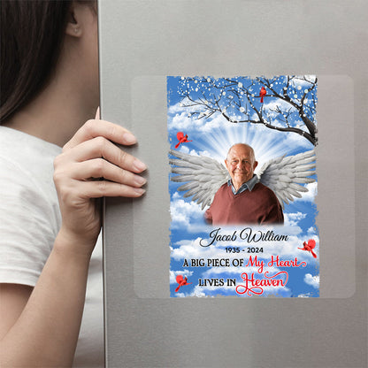 Big Piece Of My Heart Memorial Personalized Car Decal
