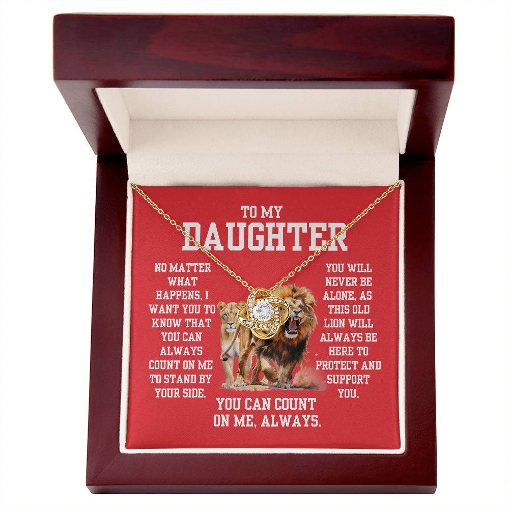 To My Daughter - Necklace Gift