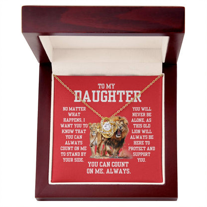 To My Daughter - Necklace Gift