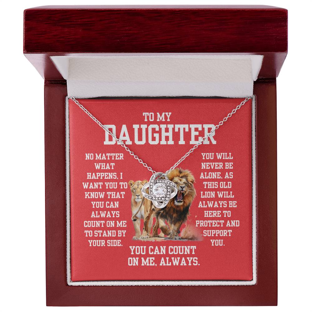 To My Daughter - Necklace Gift