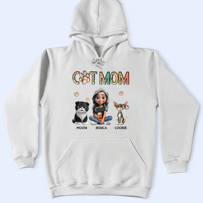 Cat Mom Funny Cat - Personalized T Shirt