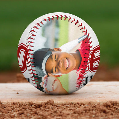 Baseball, Softball Players - Custom Photo Baseball Player - Personalized Baseball, Softball - The Next Custom Gift