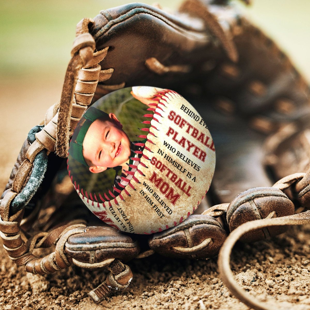 Baseball, Softball Players - Custom Photo Behind Every Baseball Player - Personalized Baseball, Softball - The Next Custom Gift