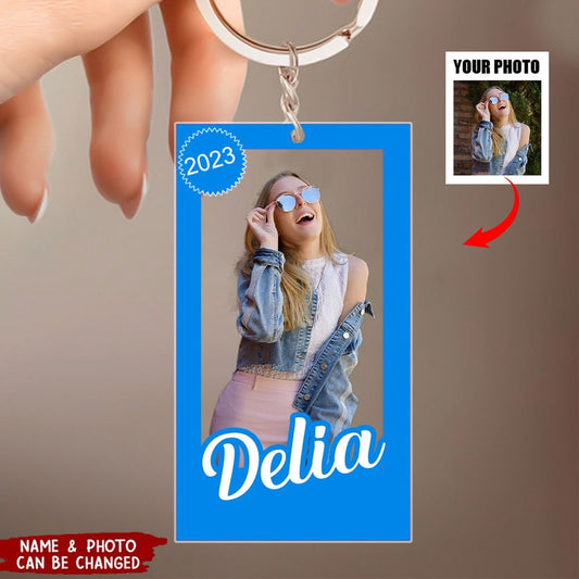 Be A Main Character - Personalized Acrylic Keychain - The Next Custom Gift