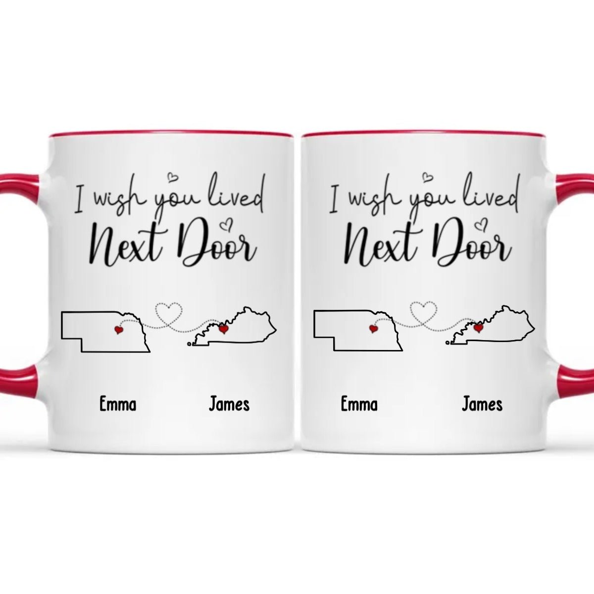 Besties - Friendshipâ€™s The Wine Of Life - Personalized Accent Mug - The Next Custom Gift