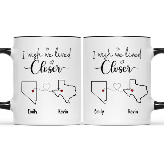 Besties - Friendshipâ€™s The Wine Of Life - Personalized Accent Mug - The Next Custom Gift