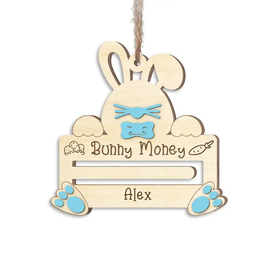 Bunny Lover - Cute Bunny Money - Personalized Money Holder(NV) - The Next Custom Gift