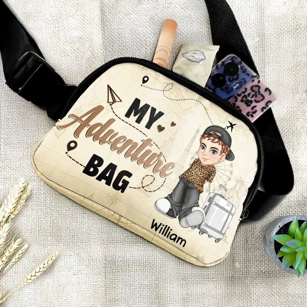 My Adventure Bag - Personalized Crossbody Belt Bag