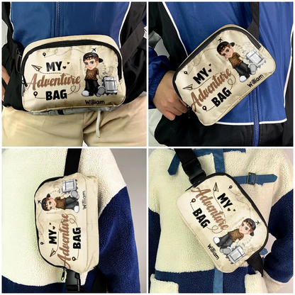 My Adventure Bag - Personalized Crossbody Belt Bag