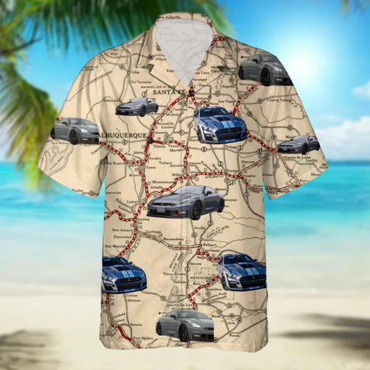 Car Lovers - Custom Photo - Personalized Hawaii Shirt - The Next Custom Gift