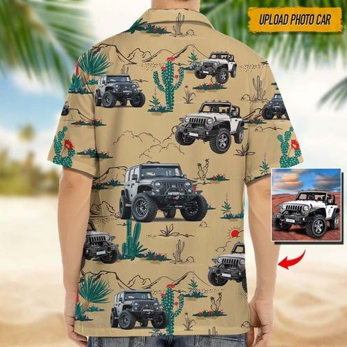 Car Lovers - Upload Car Photo - Personalized Hawaiian Shirt - The Next Custom Gift