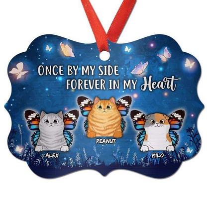 Forever In My Heart Memorial Personalized Christmas Ornament