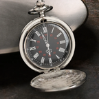 3D Metal Effect My Son Forever - Personalized Pocket Watch