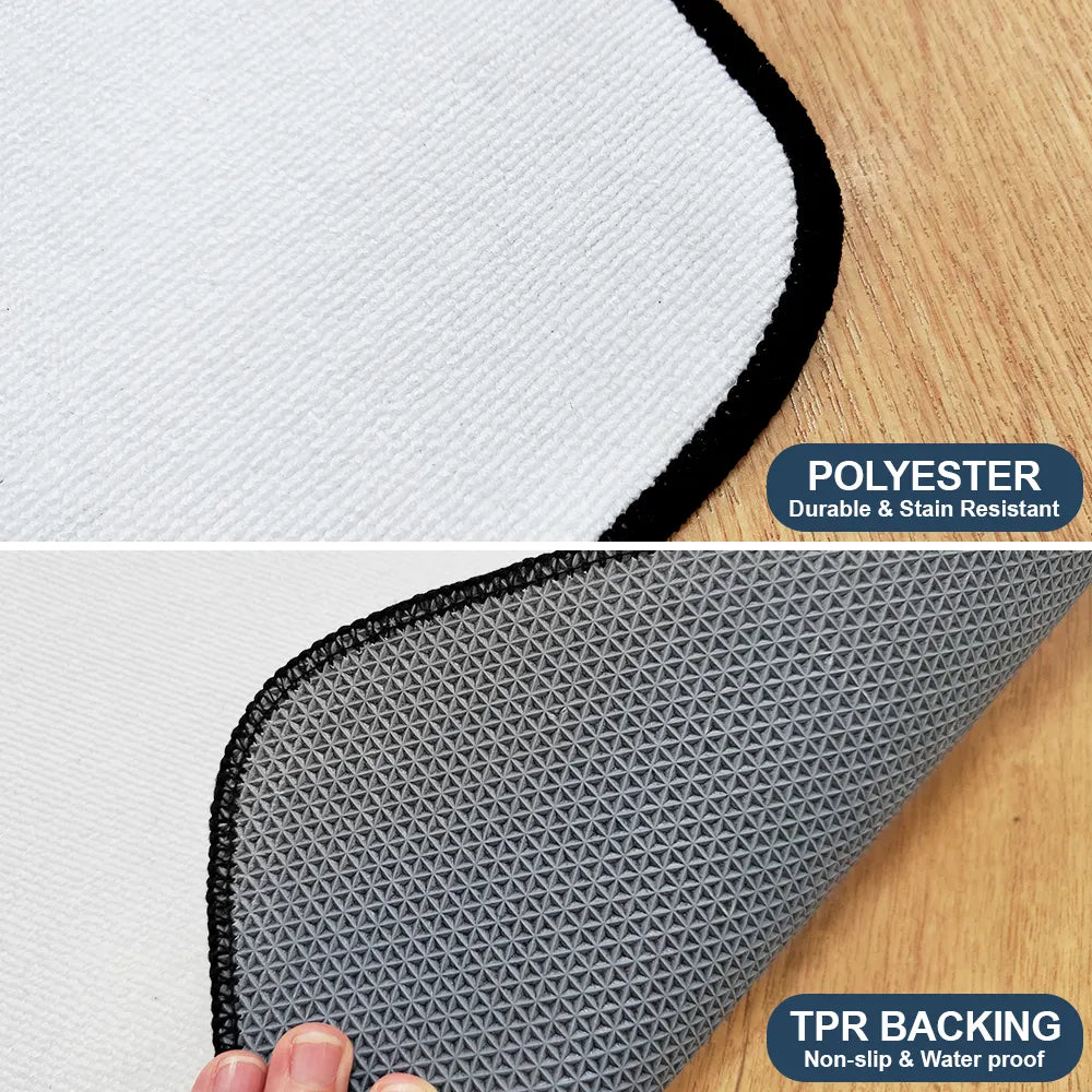 3D Effect Grandkids Spoiled Here - Personalized Runner Rug