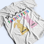 Grandma's Favorite Peeps - Personalized T Shirt