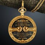 3D Metal Effect My Son Forever - Personalized Pocket Watch