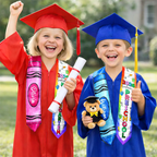 Kid Crayon Graduation - Personalized Kid Graduation Stole