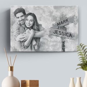 Couple - Be Lovers But Be Best Friends Too - Personalized Canvas(BU) - The Next Custom Gift