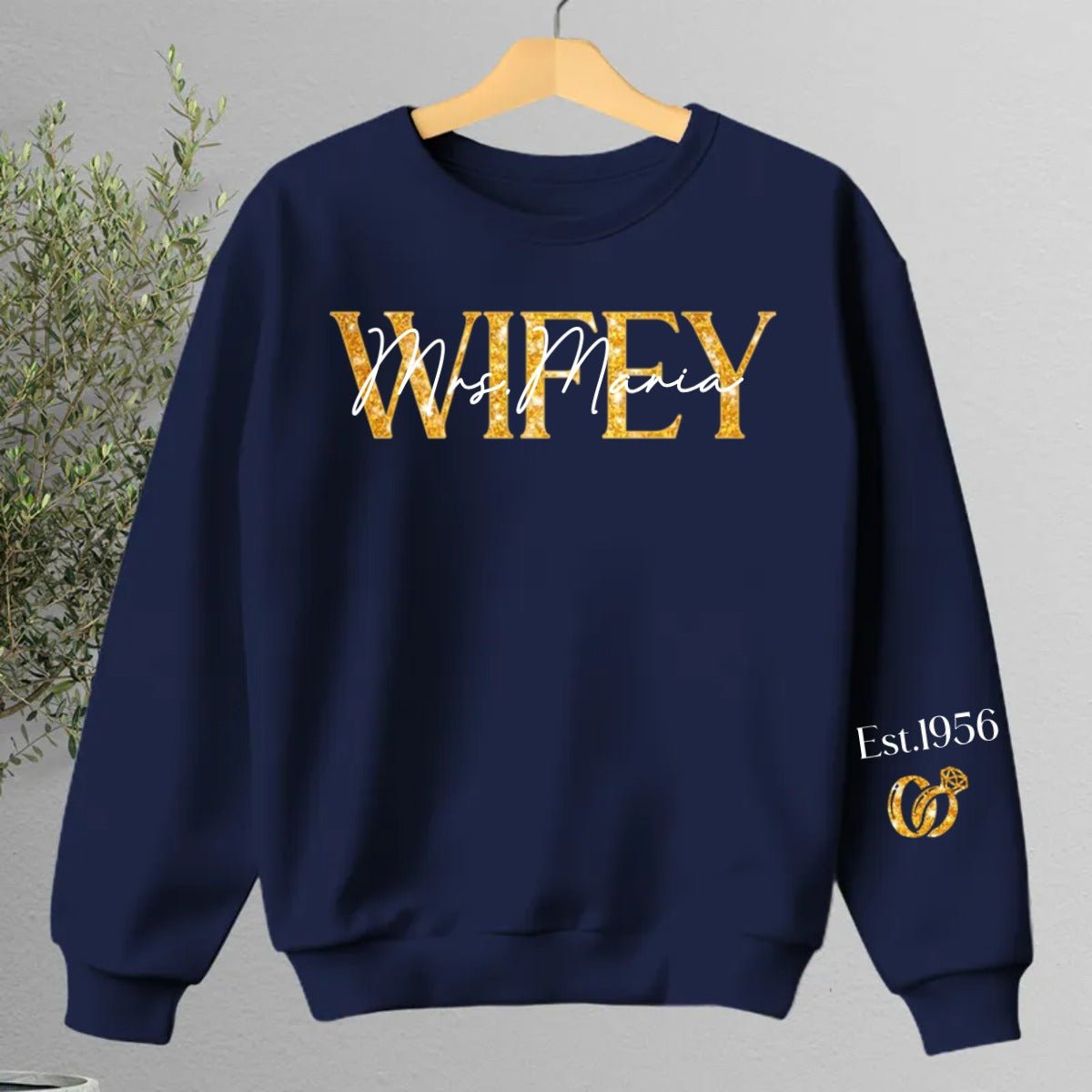 Couple - The Love Of My Life My Wifey - Personalized Sweatshirt - The Next Custom Gift
