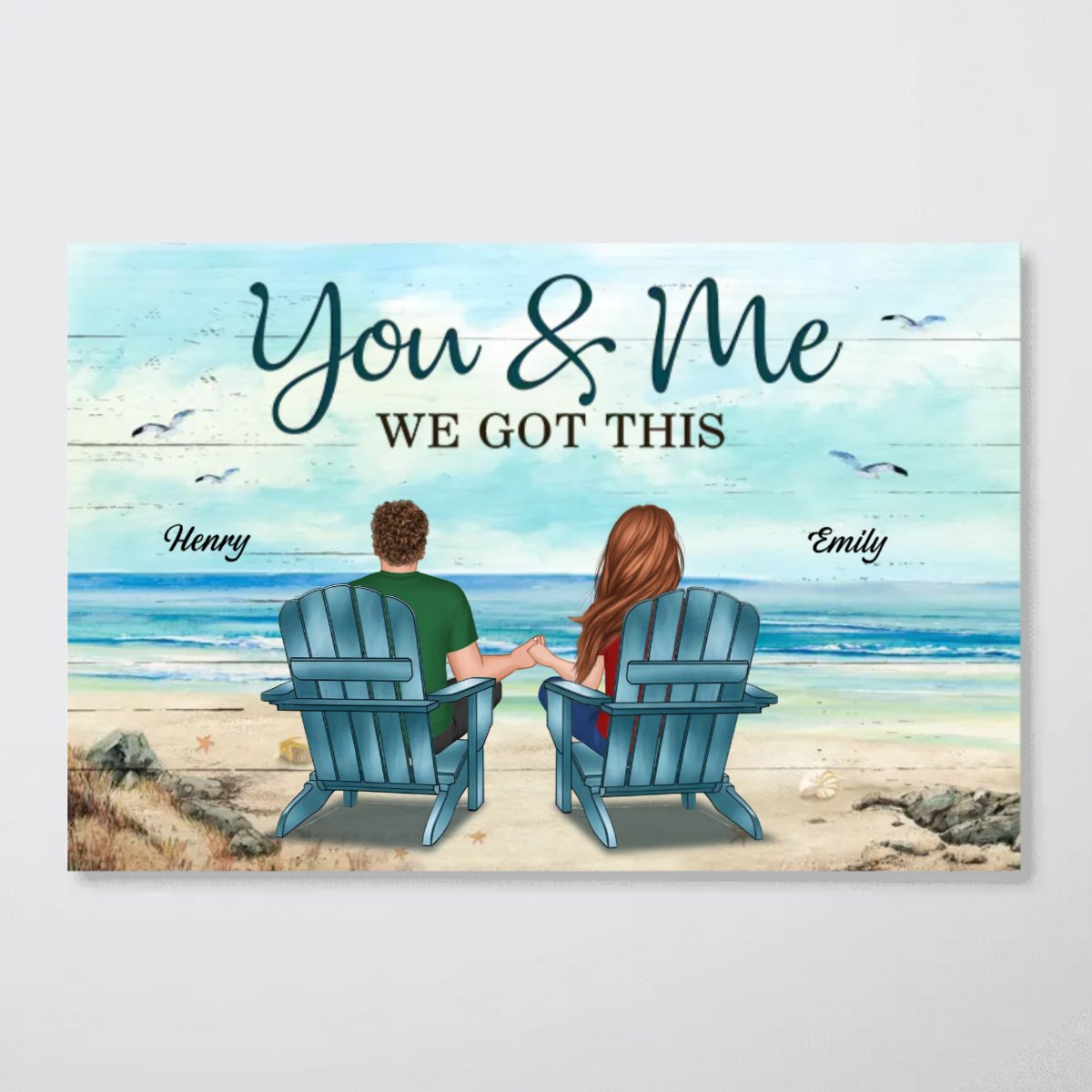 Couple - You & Me We Got It - Personalized Poster - The Next Custom Gift