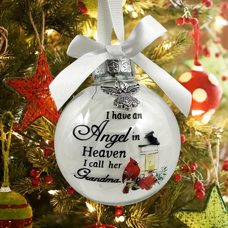 Christmas in Heaven Memorial Ornament Christmas Tree Hanging Ornament