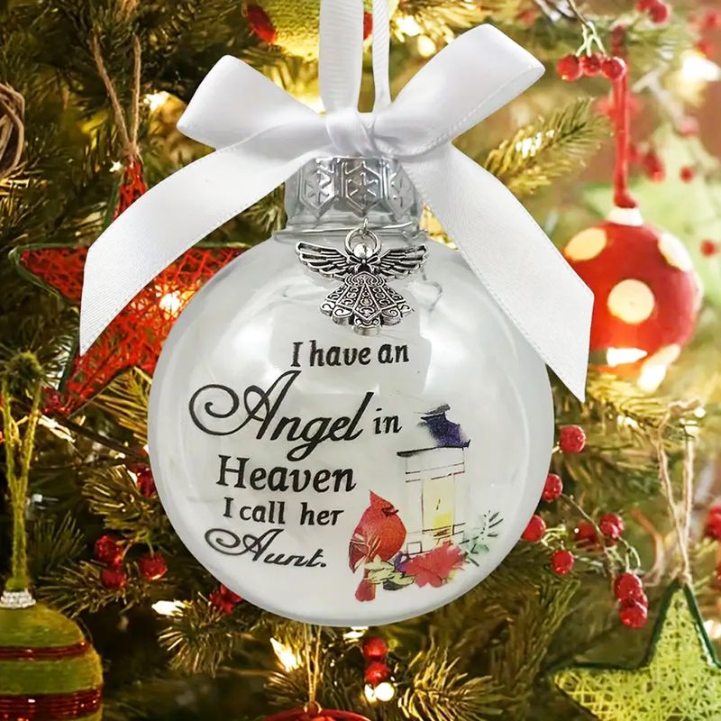 Christmas in Heaven Memorial Ornament Christmas Tree Hanging Ornament