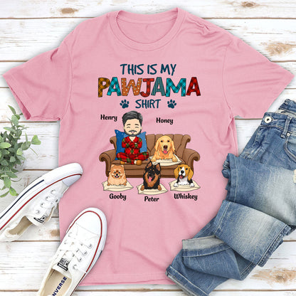 My Handsome Pawjama Sleepshirt - Personalized Custom Unisex T-Shirt