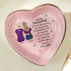 My Daughter Granddaughter Forever - Personalized Ring Dish