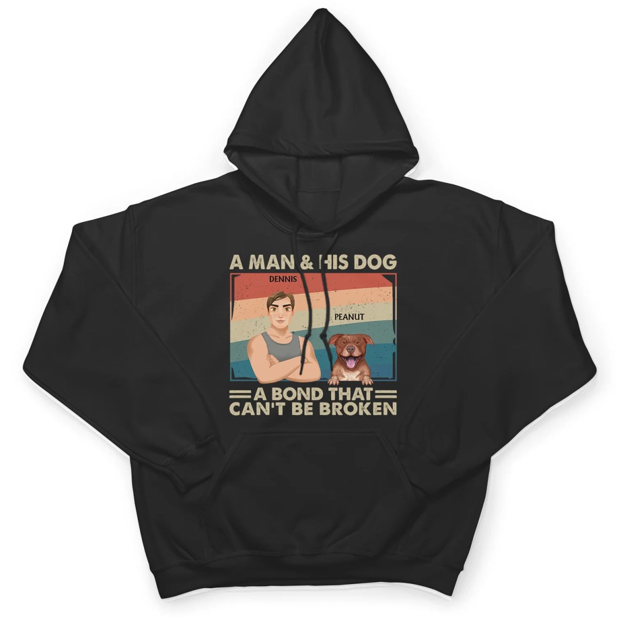 Dog Lovers - A Bond That Can't Be Broken - Personalized Unisex T - shirt, Hoodie, Sweatshirt - The Next Custom Gift