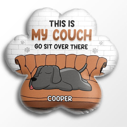 Dog Lovers - This Is My Cough Go Sit Over There - Personalized Pillow - The Next Custom Gift