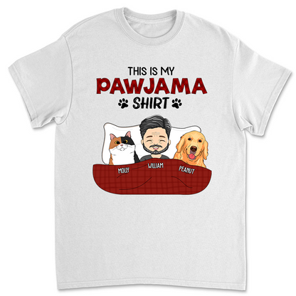 Pawjama Shirt - Personalized Custom Unisex T-shirt