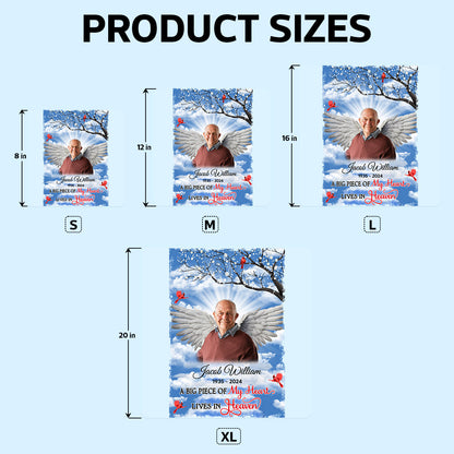 Big Piece Of My Heart Memorial Personalized Car Decal