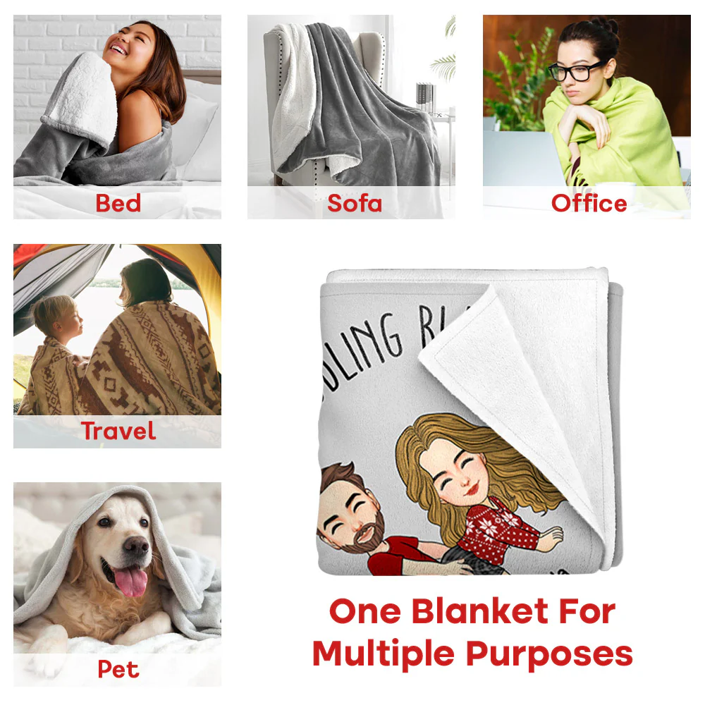 This Is Our Cuddling Blanket Personalized Blanket Gift For Couple