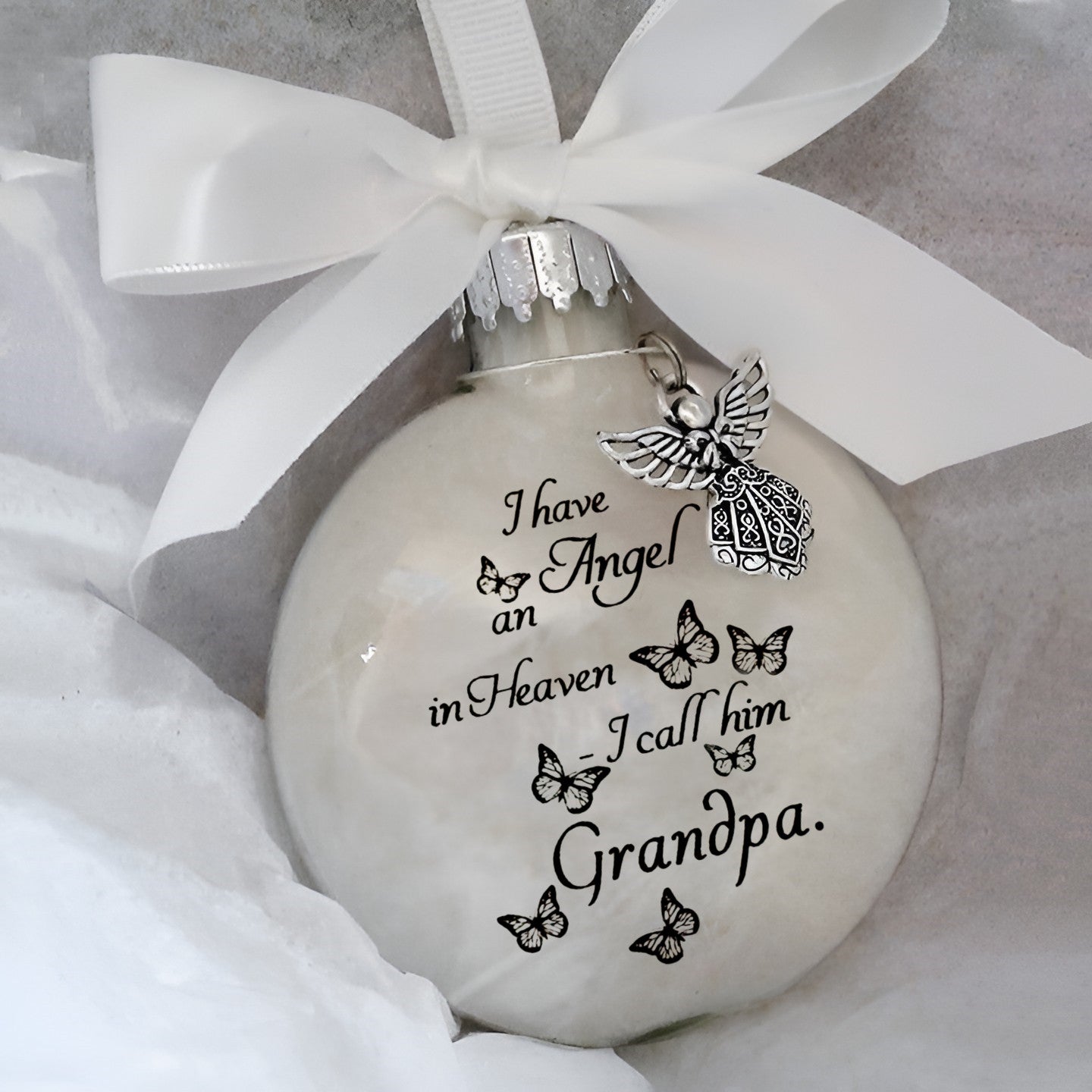 I Have An Angel In Heaven Family Memorial Ornament