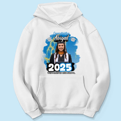 Personalized Congratulations Graduation Family Matching Shirt, Eco-Friendly Print Type, 100% Cotton Shirt