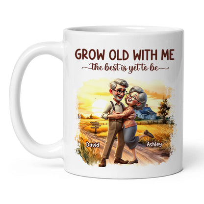 I Had You And You Had Me Happy Old Couple Personalized Mug, Anniversary Valentine's Day For Him, For Her, Husband, Wife