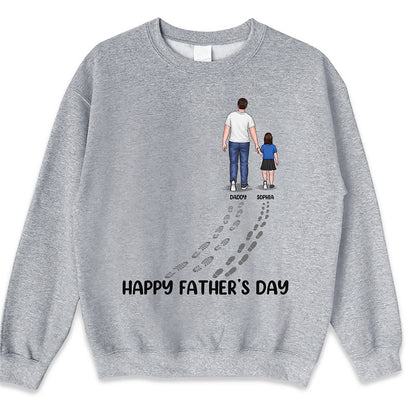 Family - Happy Father's Day Best Dad Ever - Personalized T - Shirt Hoodie Sweatshirt - The Next Custom Gift