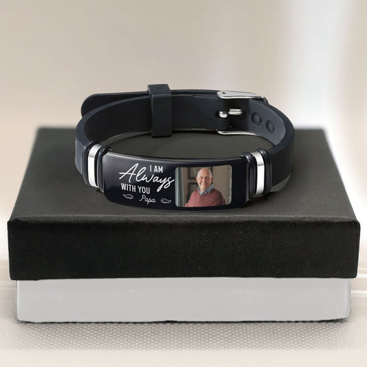 Family - I Am Always With You Memorial Sympathy Gift - Personalized Bracelet - The Next Custom Gift