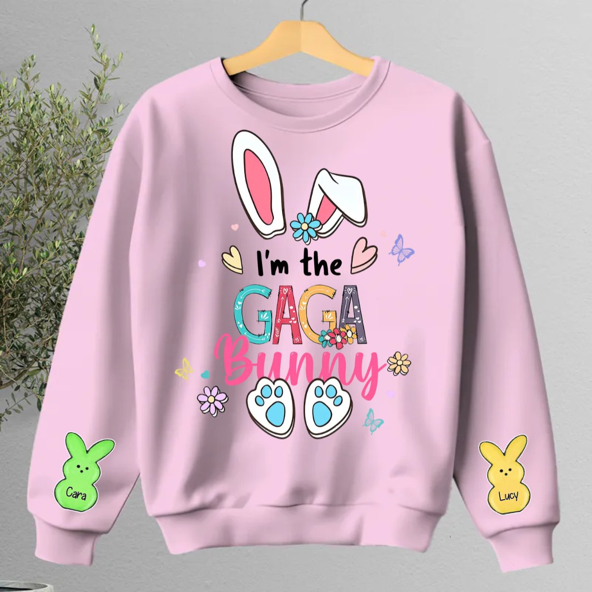 Family - I Am The Grandma Bunny - Personalized Sweatshirt (TL) - The Next Custom Gift