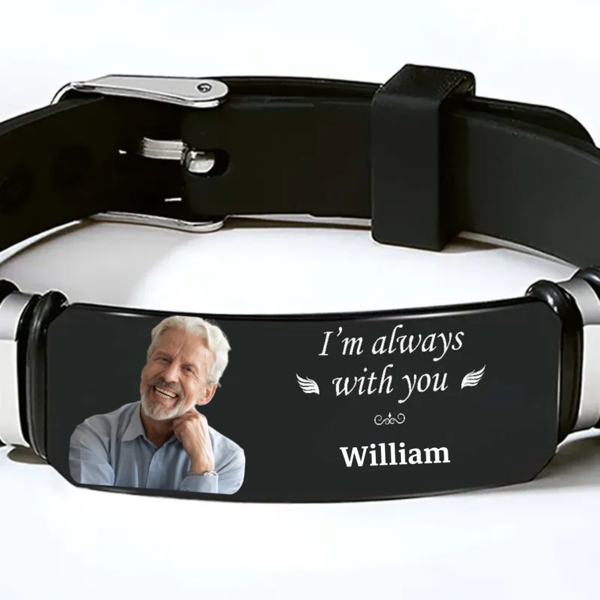 Family - I'm Always With You - Personalized Photo Bracelet - The Next Custom Gift