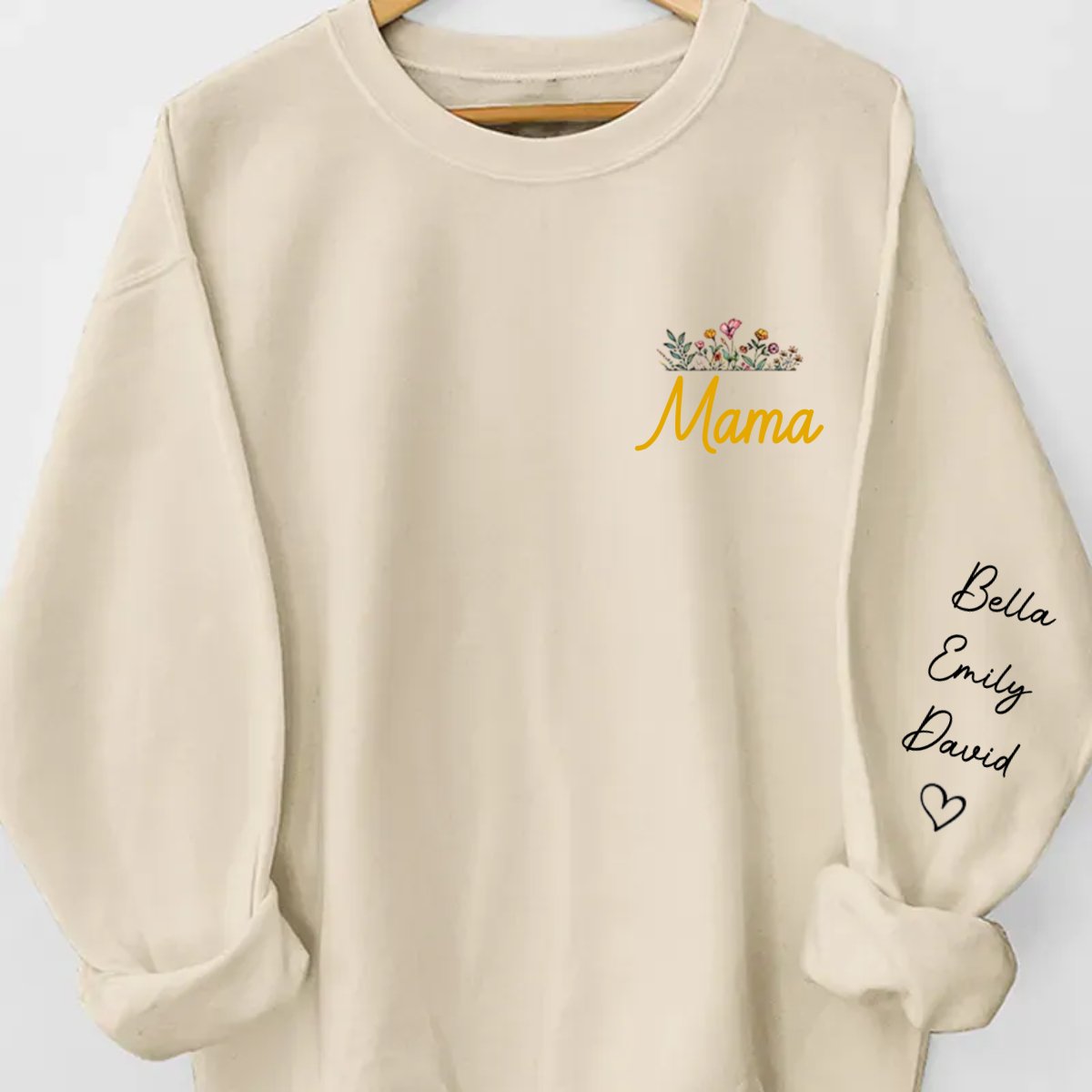 Family - Love Being Mommy - Personalized Unisex Hoodie, Sweatshirt - The Next Custom Gift