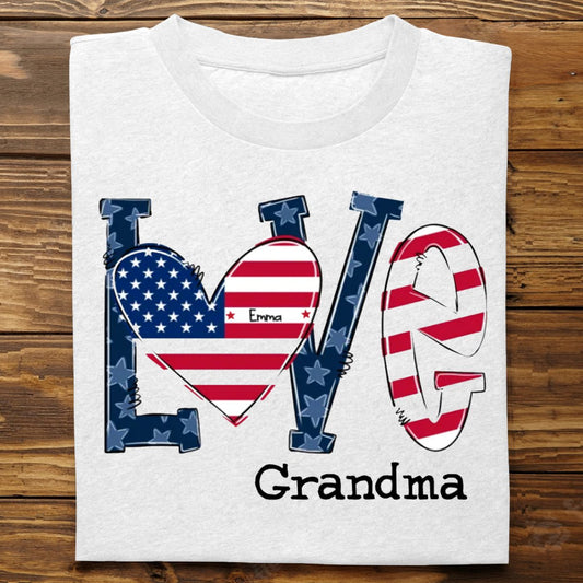 Family - LOVE - Personalized T - Shirt (BU) - The Next Custom Gift